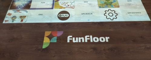 Zajęcia z wykorzystaniem podłogi interaktywnej FunFloor 2023